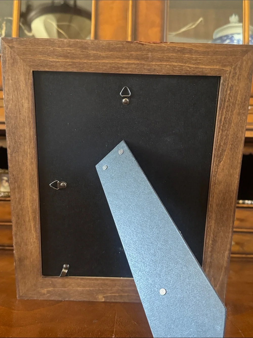 Magnolia Brown Walnut Frame with Multicolor Inlay Trim - New!